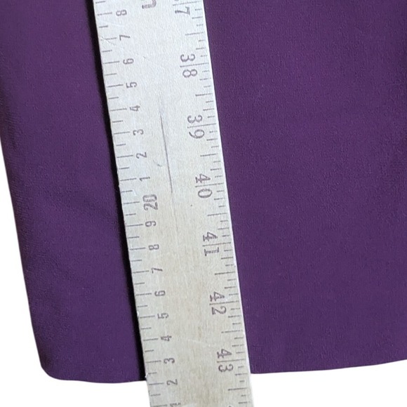 NWT Boden Addie Dress Midi Purple Belted Minamilist Classic Chic Career Womens 6 - Picture 7 of 8
